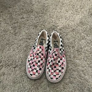 50 & Faboo Pink Flamingo Vans